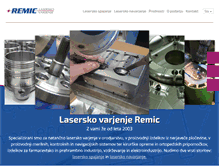 Tablet Screenshot of lasersko-varjenje.com